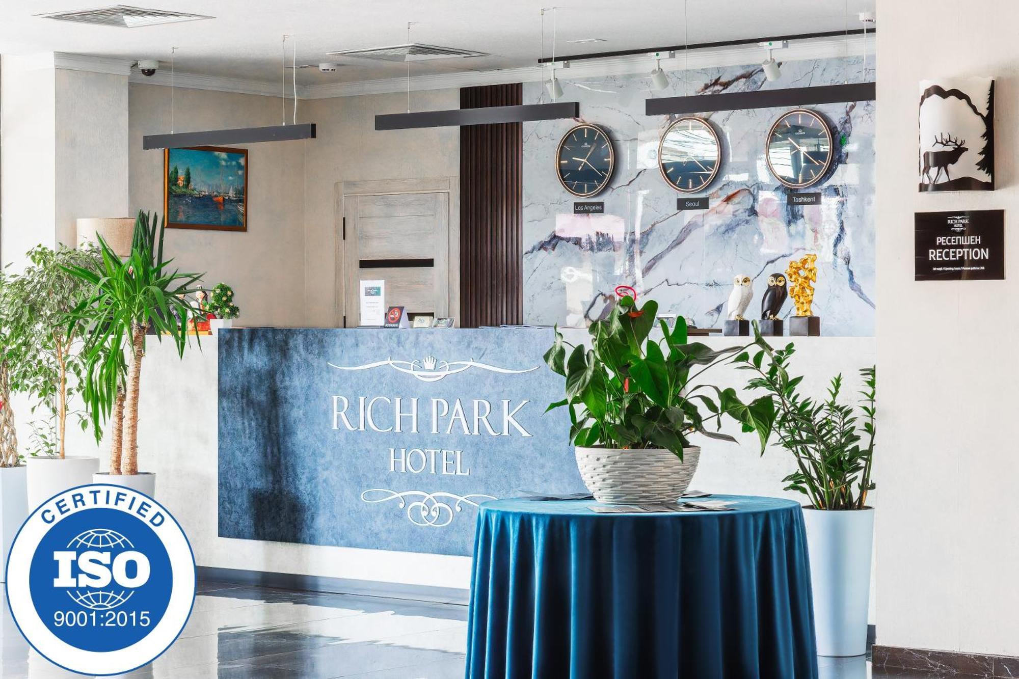 Rich Park Hotel Taşkent Dış mekan fotoğraf
